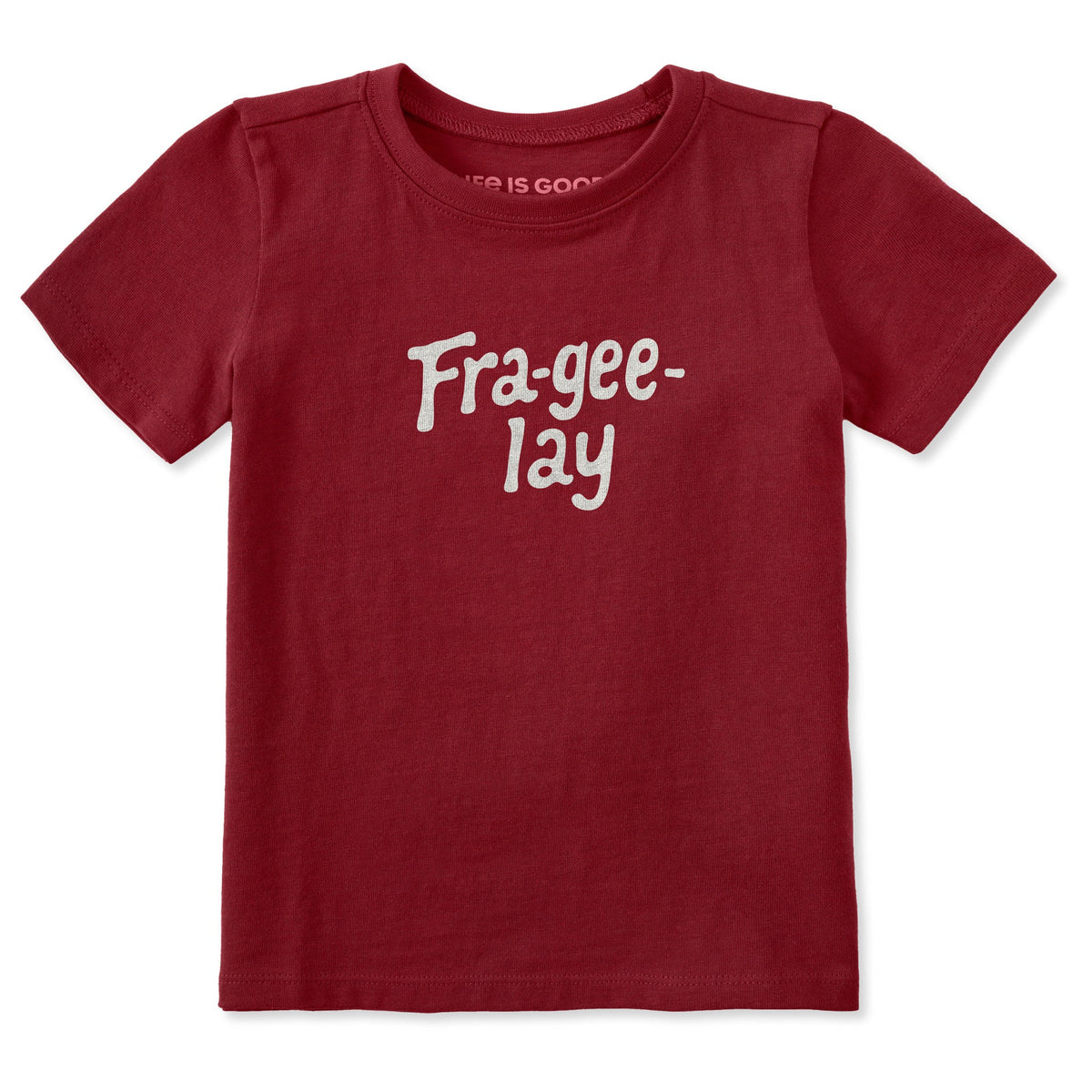 Toddler Fra-gee-lay Script Short Sleeve Crusher Tee product image 3