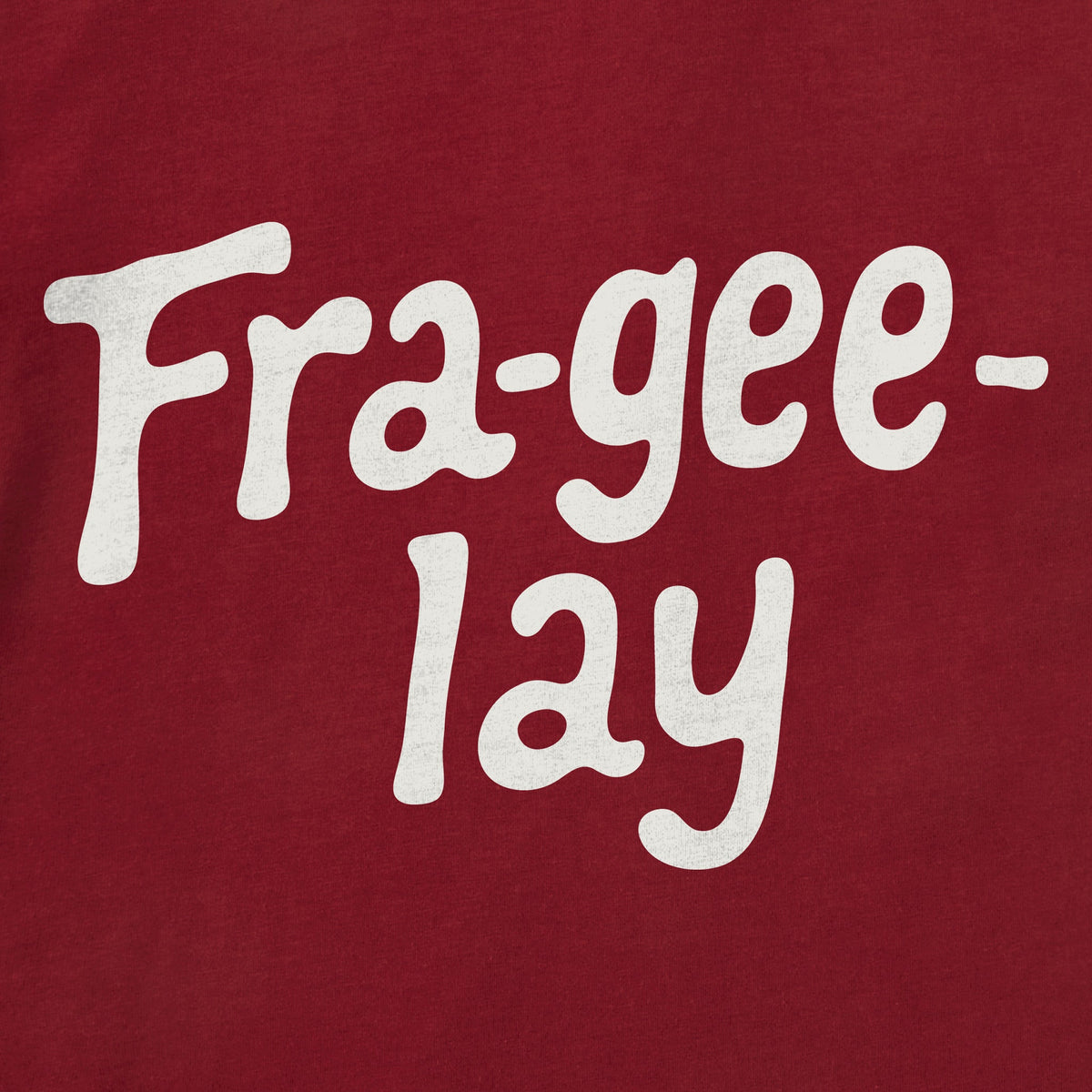 Kids Fra-gee-lay Script Long Sleeve Crusher Tee product image 2