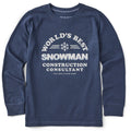 Kids Snowman Consultant Long Sleeve Crusher Tee product image 1