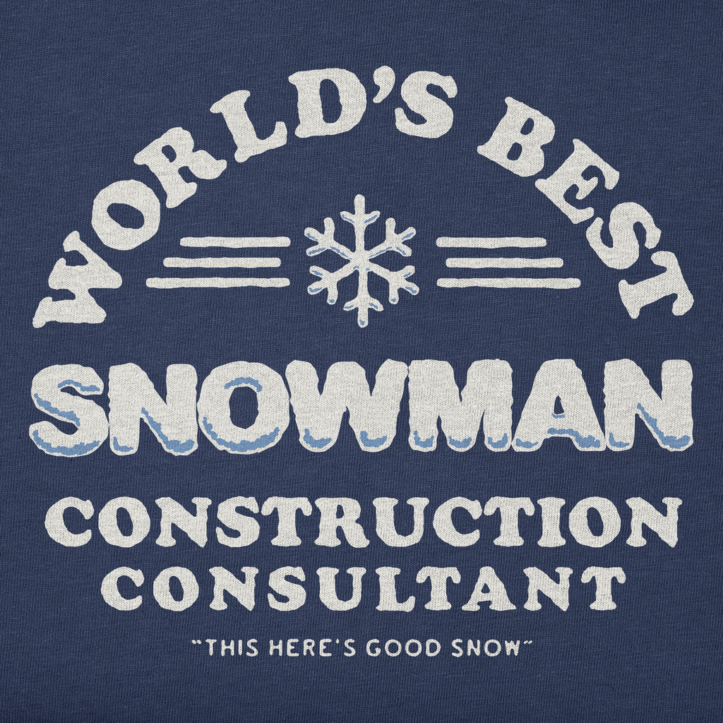 Kids Snowman Consultant Long Sleeve Crusher Tee product image 2
