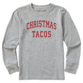 Kids Christmas Tacos Arch Long Sleeve Crusher Tee product image 1