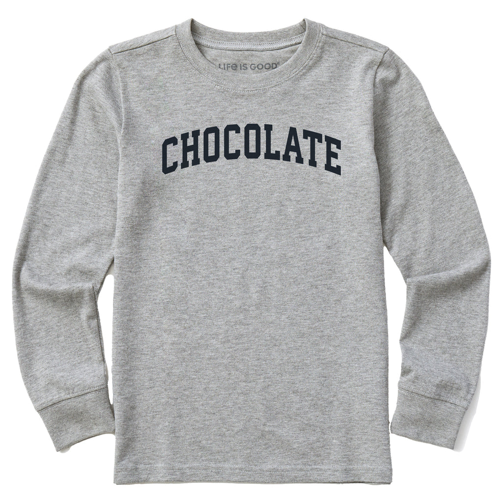 Kids Chocolate Arch Long Sleeve Crusher Tee product image 1