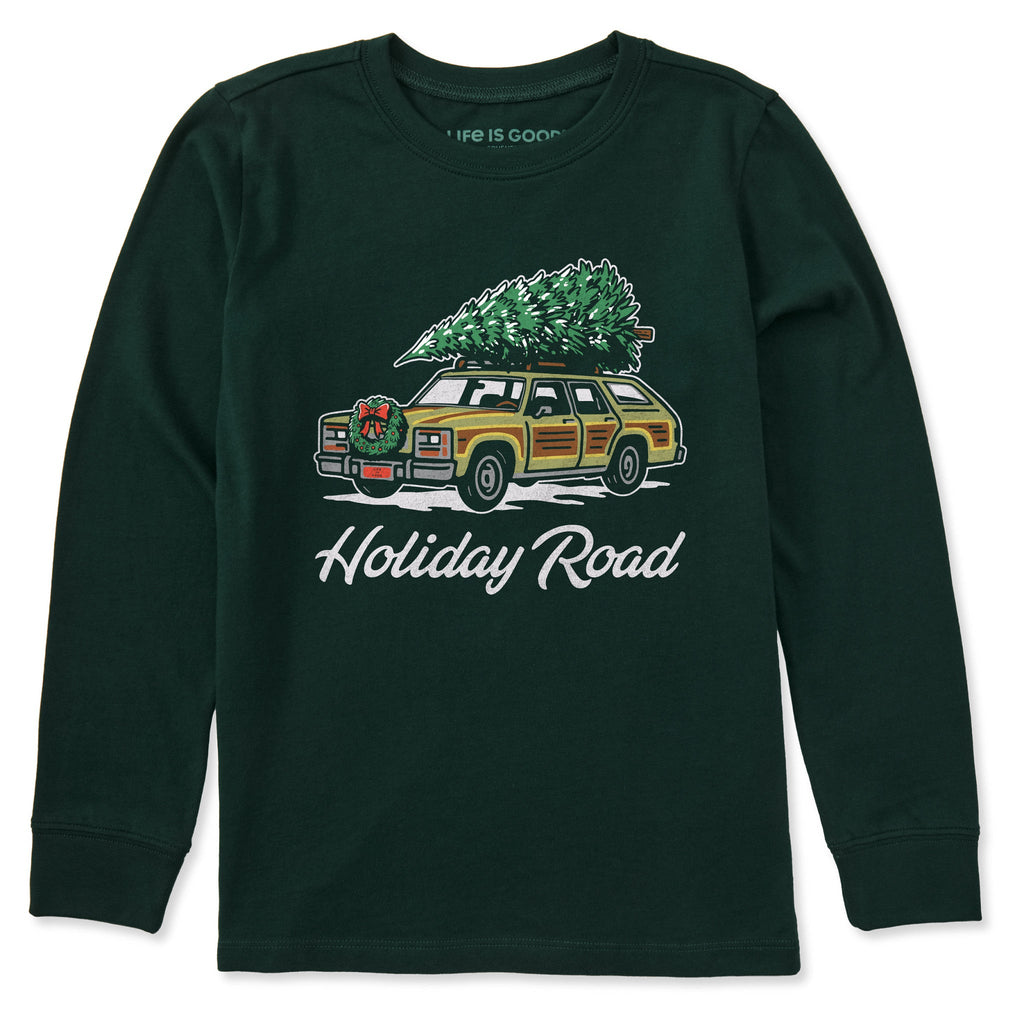 Kids Holiday Road Long Sleeve Crusher Tee product image 1