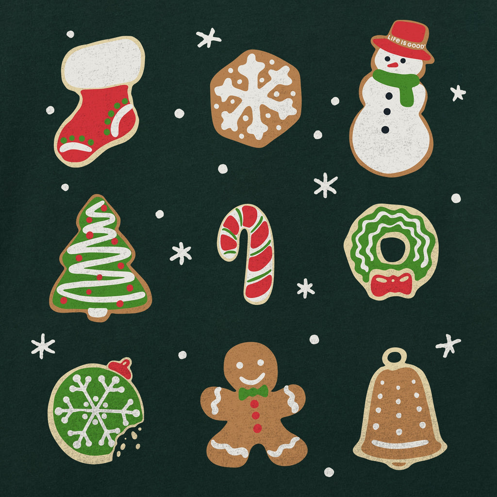 Kids Nine Christmas Cookies Long Sleeve Crusher Tee product image 2