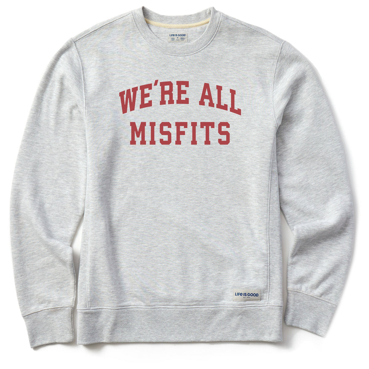Men's We're All Misfits Arch Simply True Fleece Crew