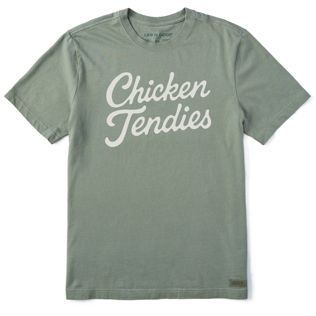 Men's Chicken Tendies Script Short Sleeve Crusher Tee product image 1