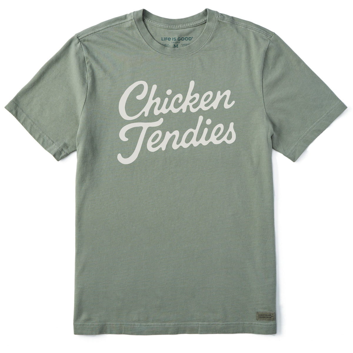 Men's Chicken Tendies Script Short Sleeve Crusher Tee product image 1
