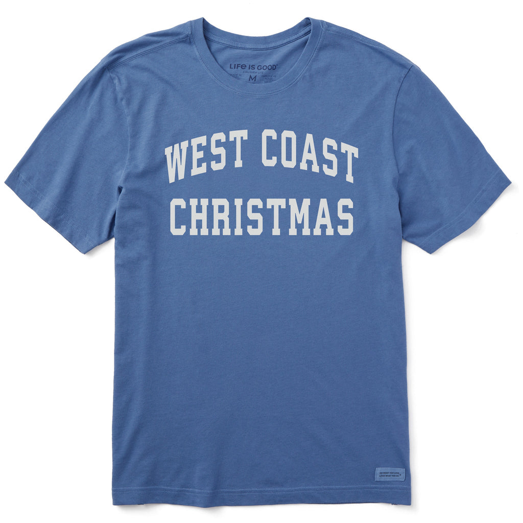 Men's West Coast Christmas Arch Short Sleeve Crusher Tee product image 1