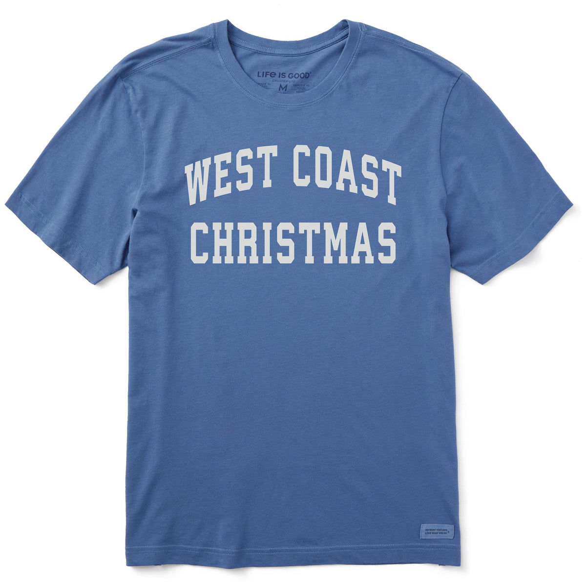 Men's West Coast Christmas Arch Short Sleeve Crusher Tee product image 1