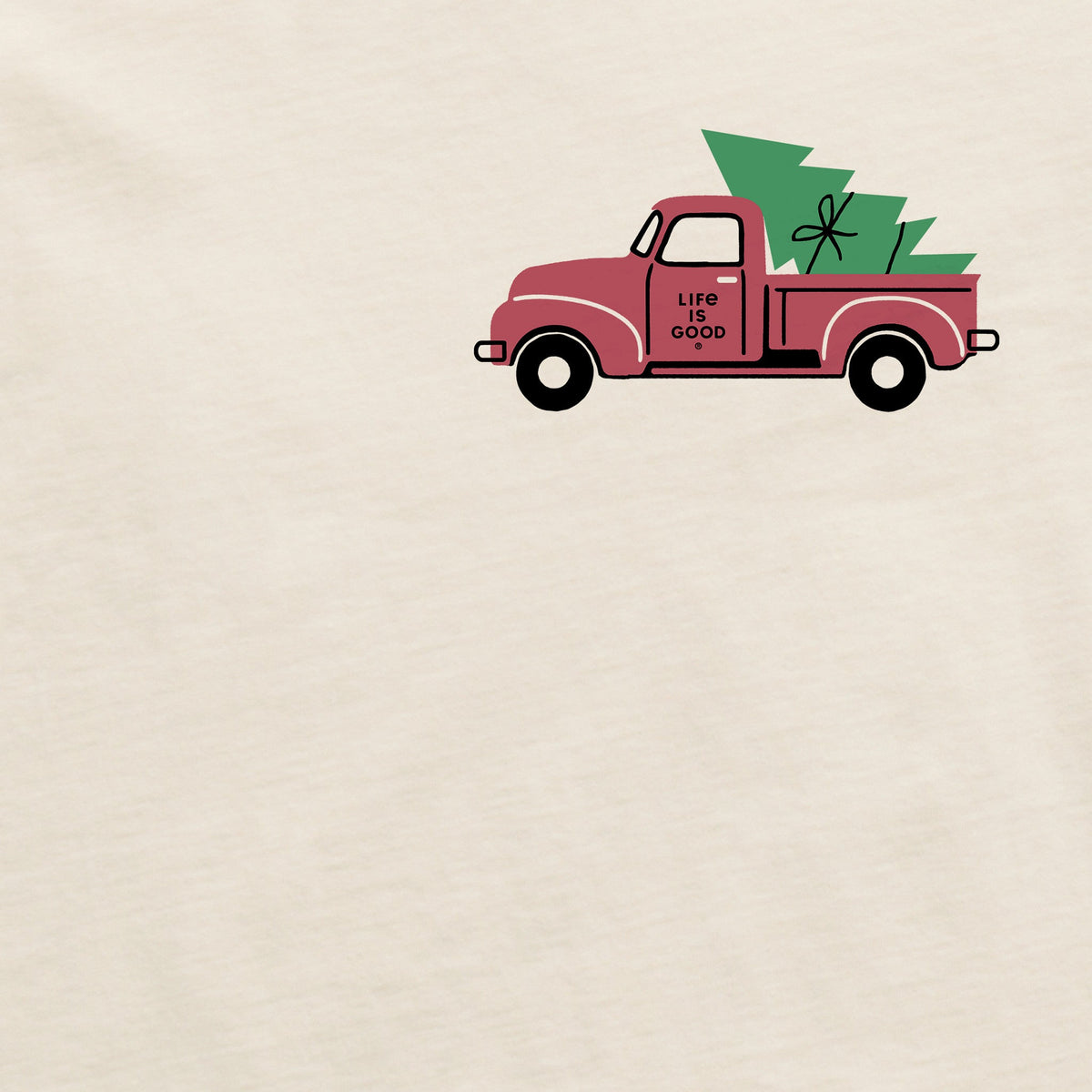 Men's Little Tree in Truck Short Sleeve Crusher Tee product image 2