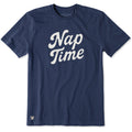 Men's Nap Time Script Short Sleeve Crusher Tee product image 1