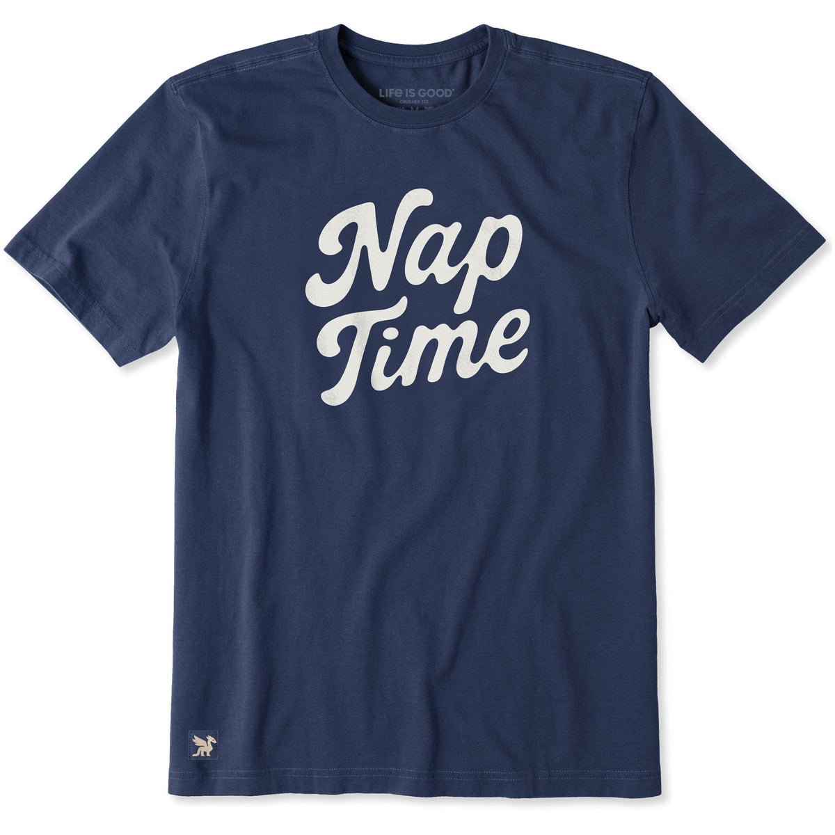 Men's Nap Time Script Short Sleeve Crusher Tee product image 1