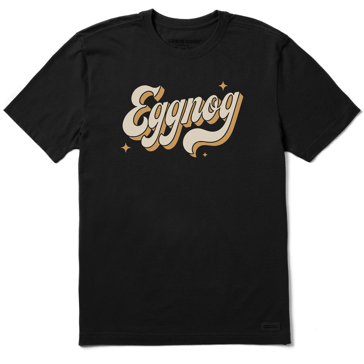 Men's Eggnog Script Short Sleeve Crusher Tee product image 1