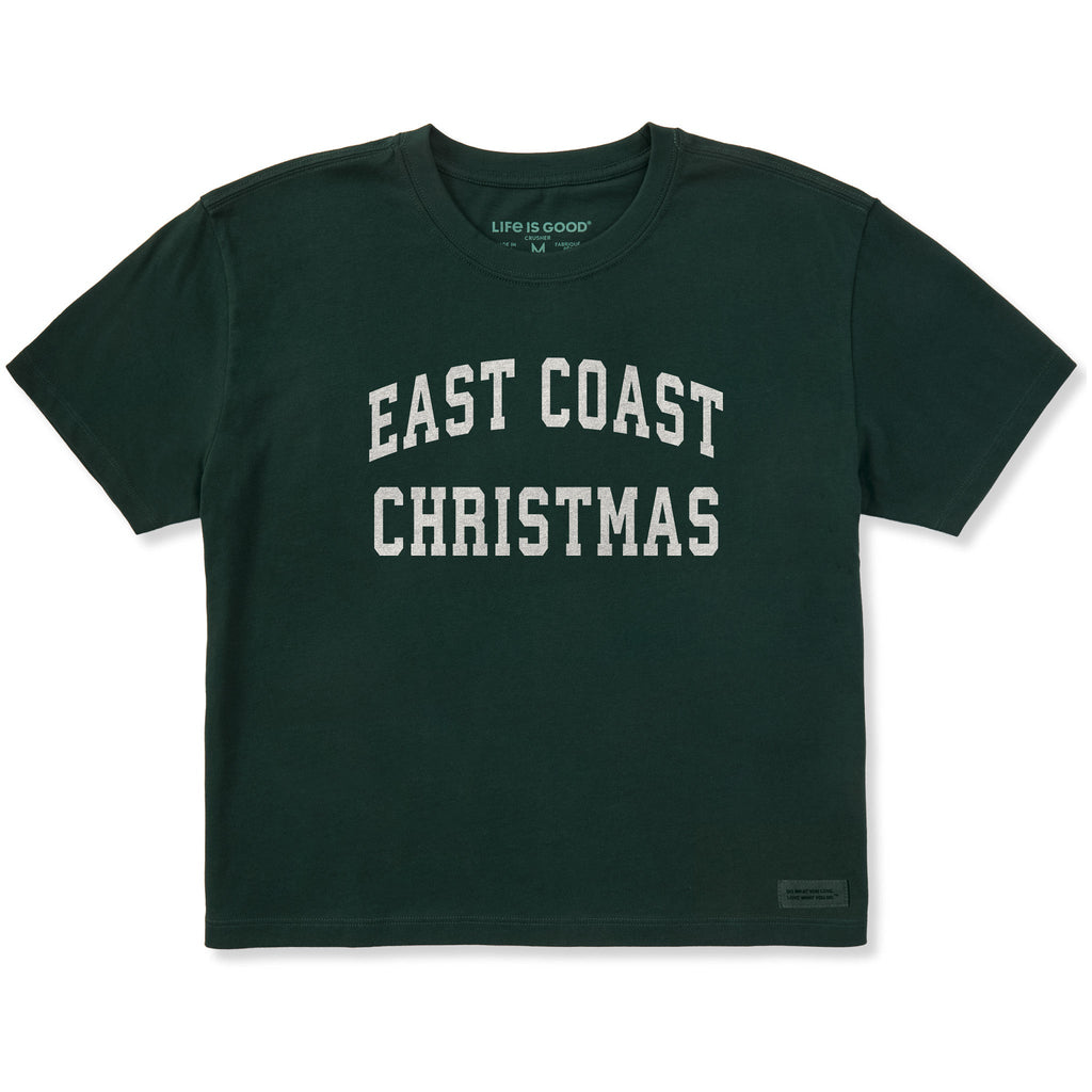 Women's East Coast Christmas Arch Short Sleeve Crusher Boxy product image 1