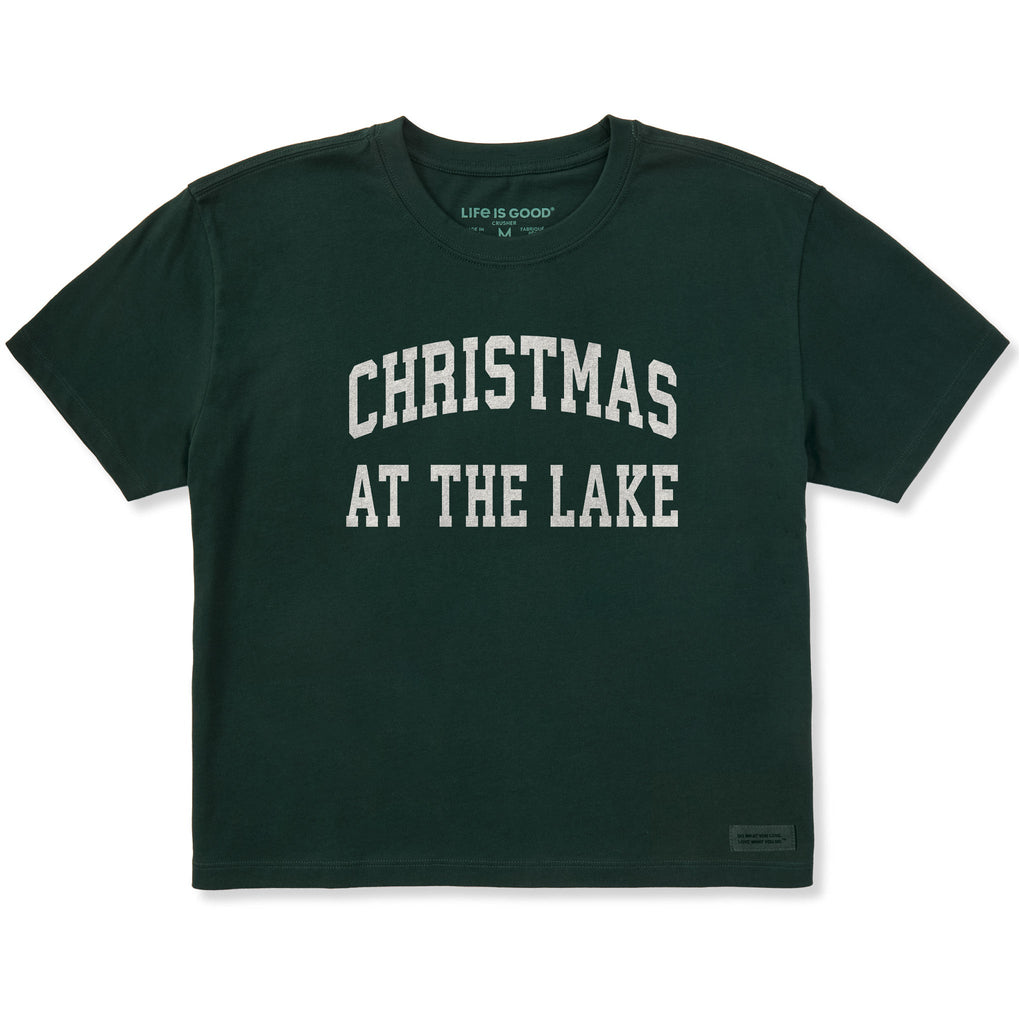 Women's Christmas at the Lake Arch Short Sleeve Crusher product image 1
