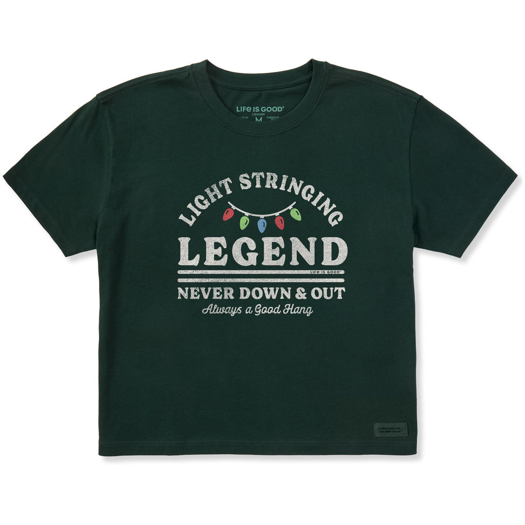 Women's Light Stringing Legend Short Sleeve Crusher Boxy Tee product image 1