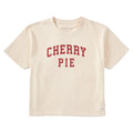 Women's Cherry Pie Arch Short Sleeve Crusher Boxy Tee product image 1