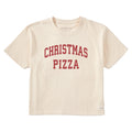 Women's Christmas Pizza Arch Short Sleeve Crusher Boxy Tee product image 1
