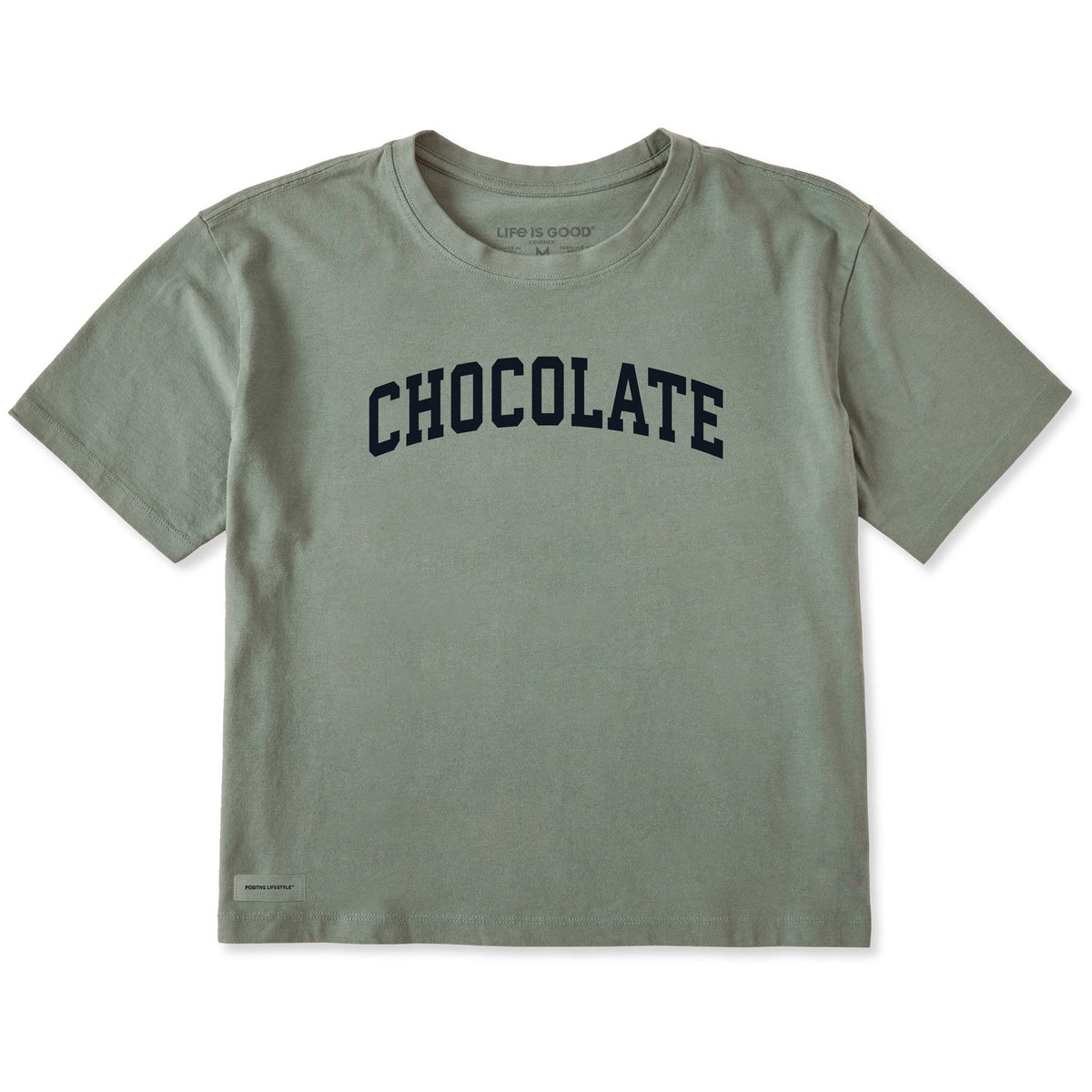 Women's Chocolate Arch Short Sleeve Crusher Boxy Tee product image 1