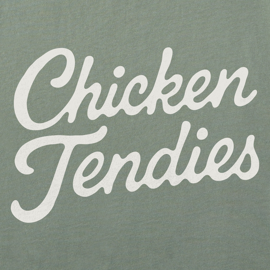 Women's Chicken Tendies Script Short Sleeve Crusher Boxy Tee product image 2