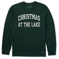 Men's Christmas at the Lake Arch Long Sleeve Crusher Tee product image 1