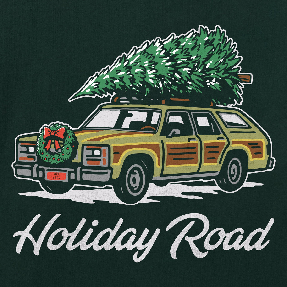 Men's Holiday Road Long Sleeve Crusher Tee product image 2