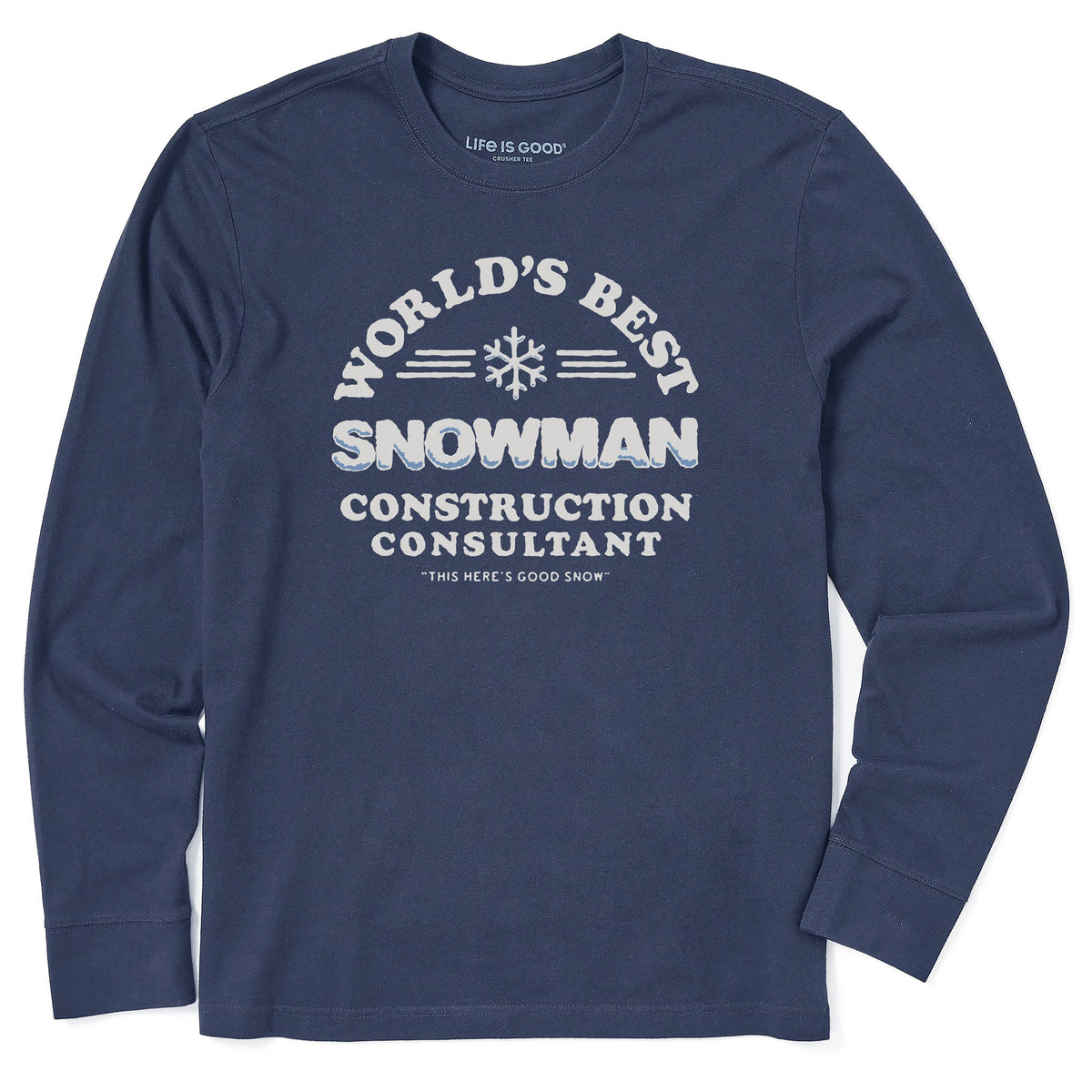 Men's Snowman Consultant Long Sleeve Crusher Tee product image 1