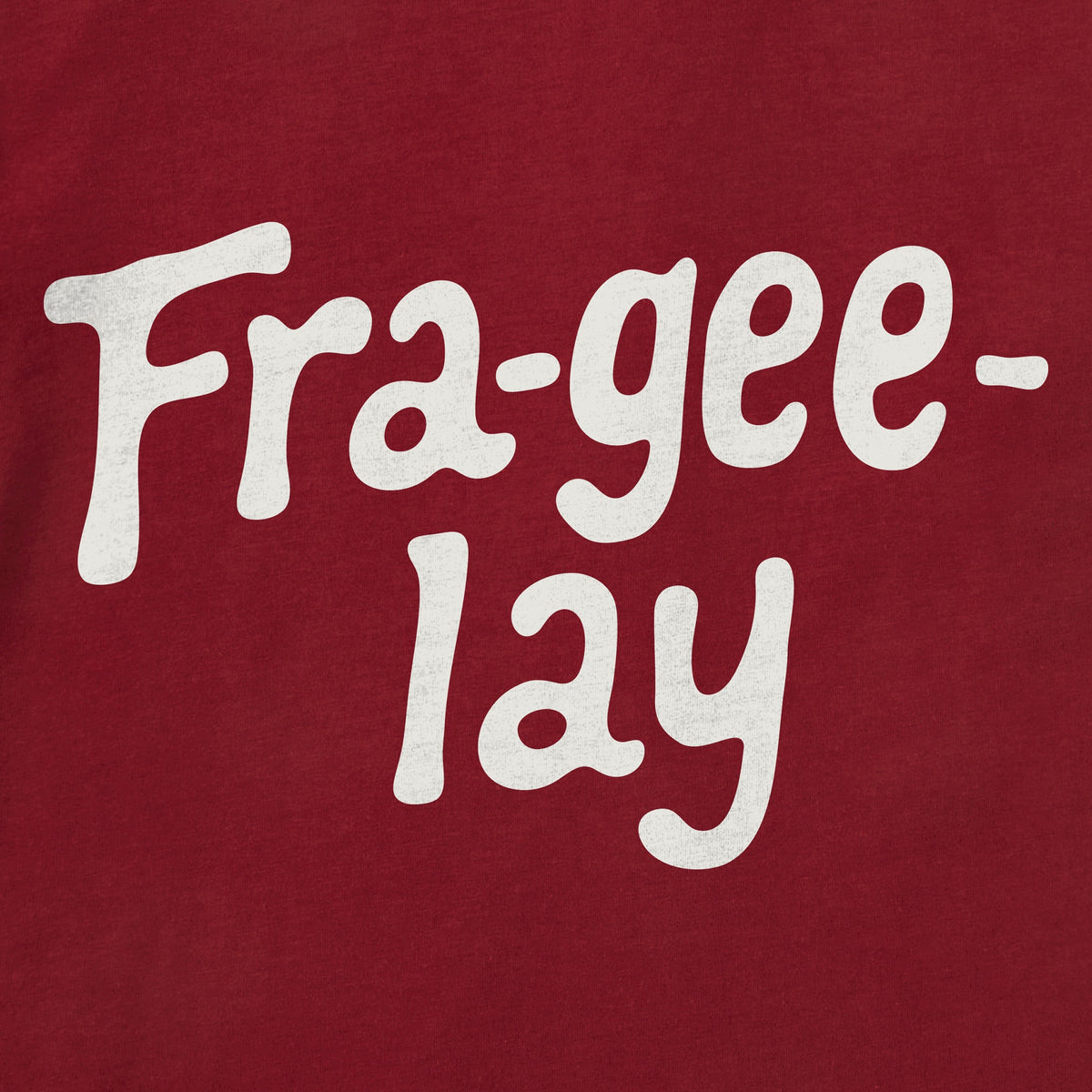 Men's Fra-gee-lay Script Long Sleeve Crusher Tee product image 4