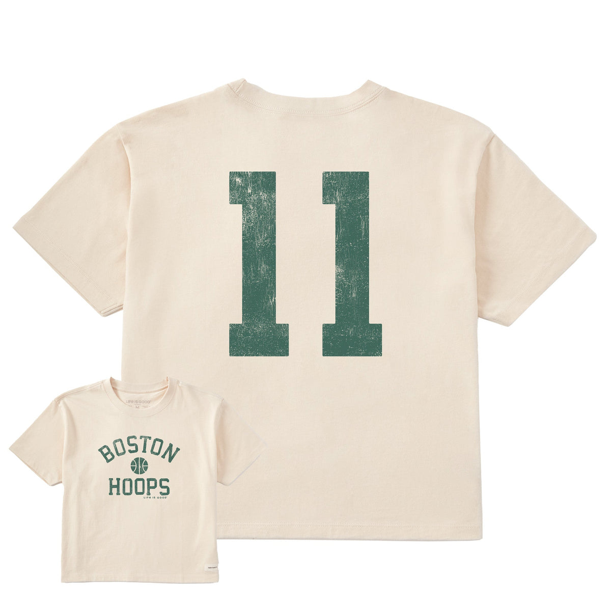 Women's Boston Hoops Short Sleeve Crusher Boxy Tee product image 1