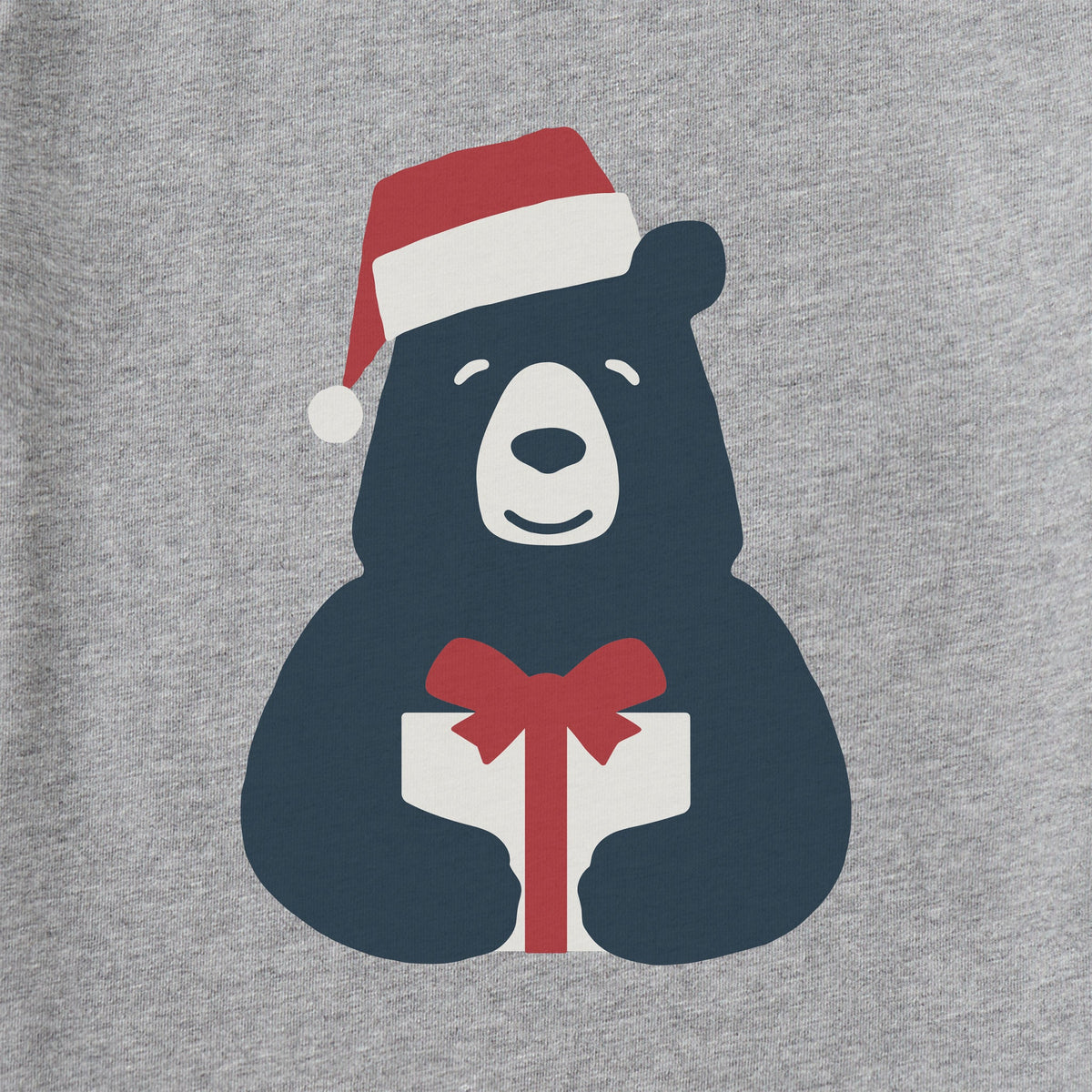 Kids Bear with Box Long Sleeve Crusher Tee