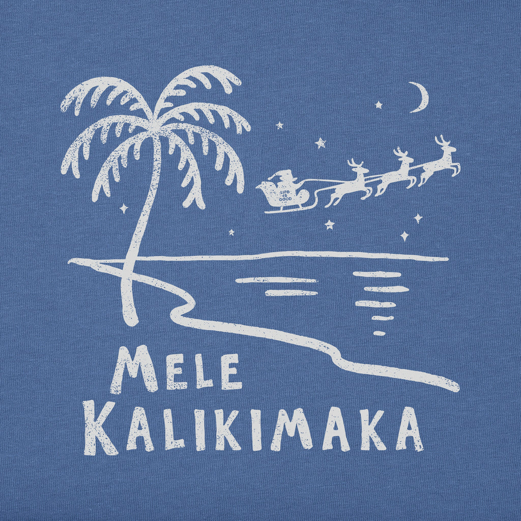 Men's Mele Kalikimaka Palm Beach Short Sleeve Crusher Tee product image 2