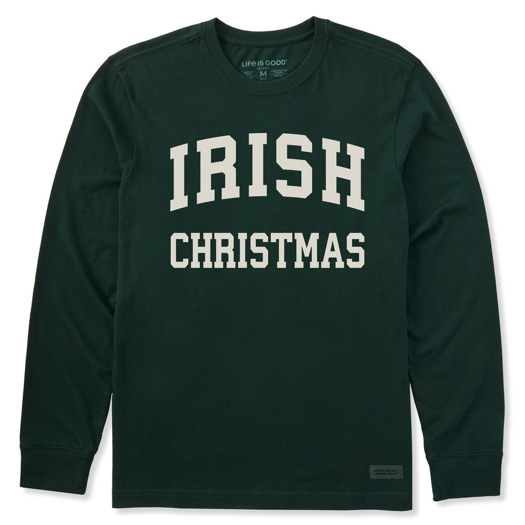 Men's Irish Christmas Arch Long Sleeve Crusher Tee product image 1