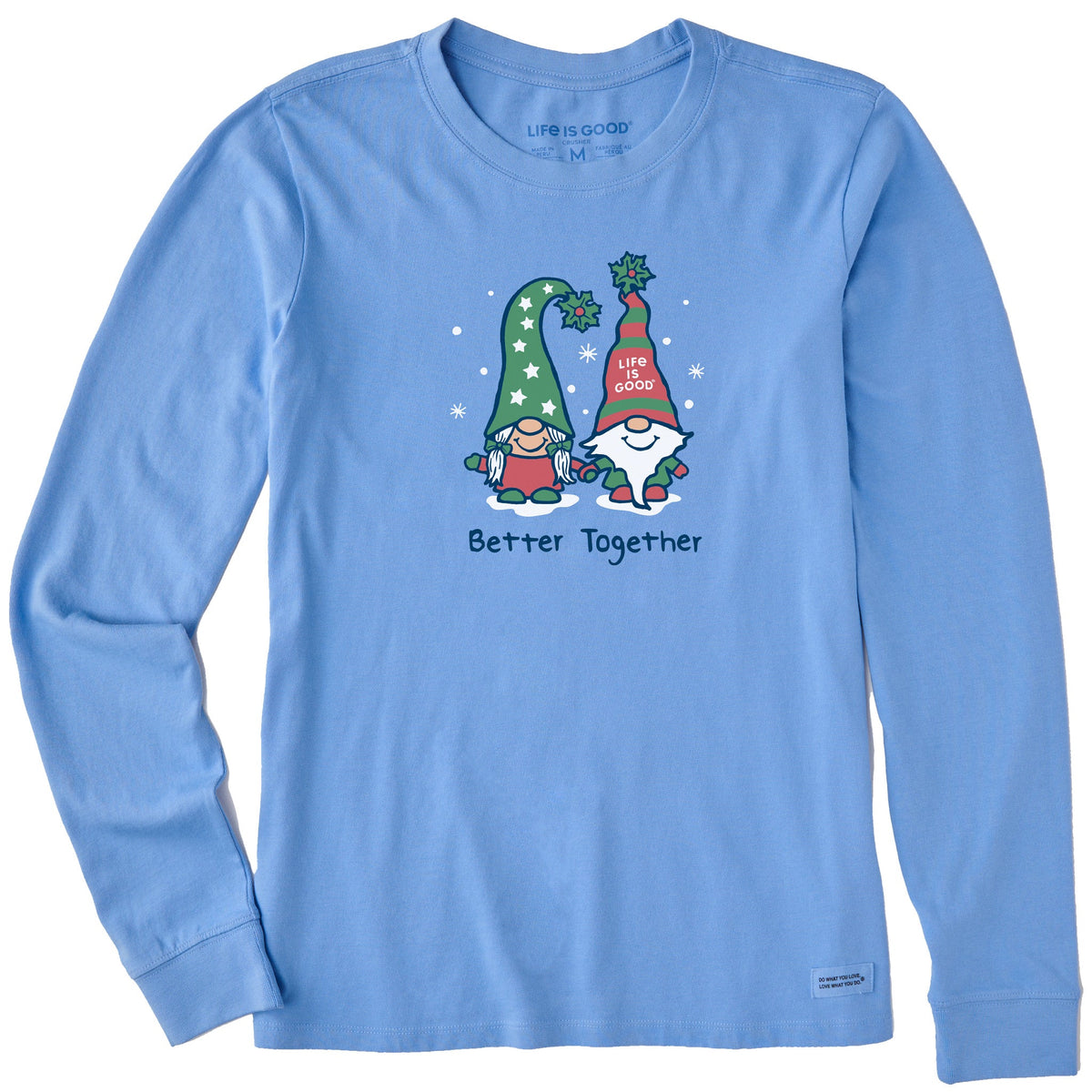 Women's Better Together Gnomes Long Sleeve Crusher Tee product image 1