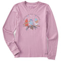 Women's Winter is for the Snowy Birds Long Sleeve Crusher Tee