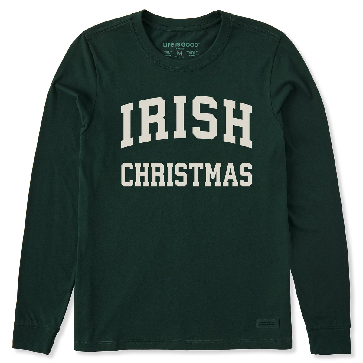 Women's Irish Christmas Arch Long Sleeve Crusher Tee product image 1