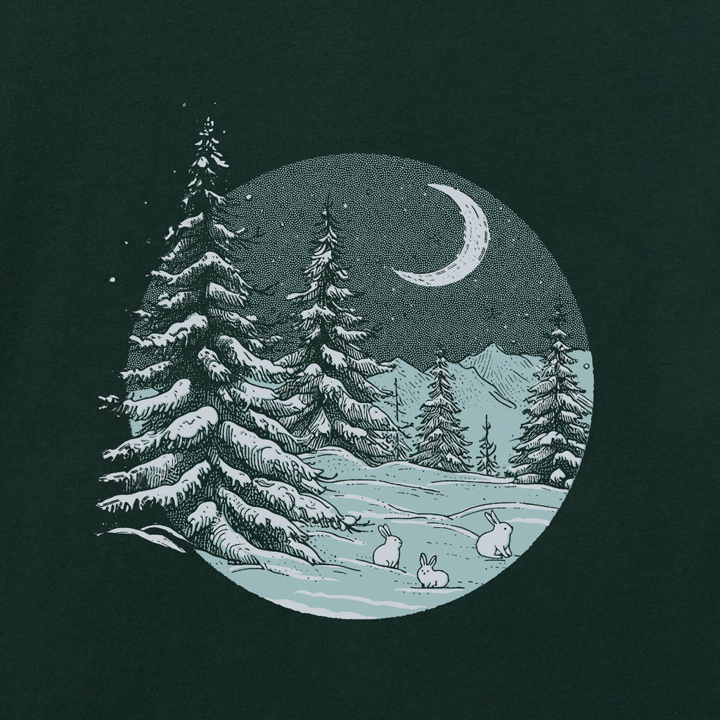 Women's Snowy Night Long Sleeve Crusher Tee product image 2