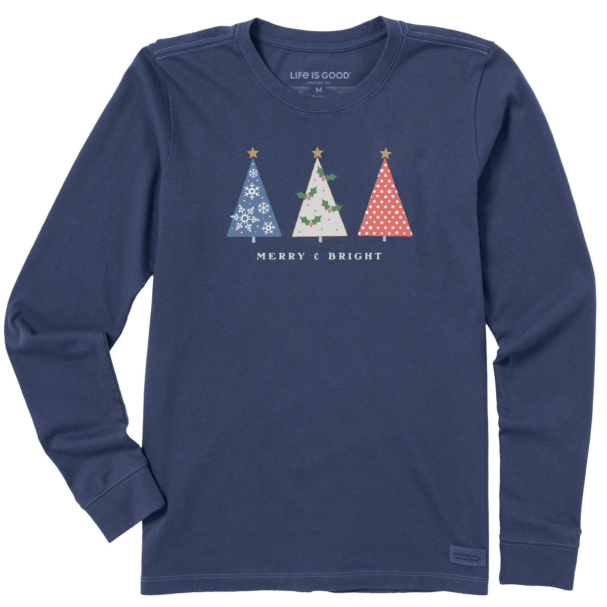 Women's Merry Tree Trio Long Sleeve Crusher Tee product image 1
