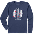 Women's Birch Cardinals Long Sleeve Crusher Tee product image 1
