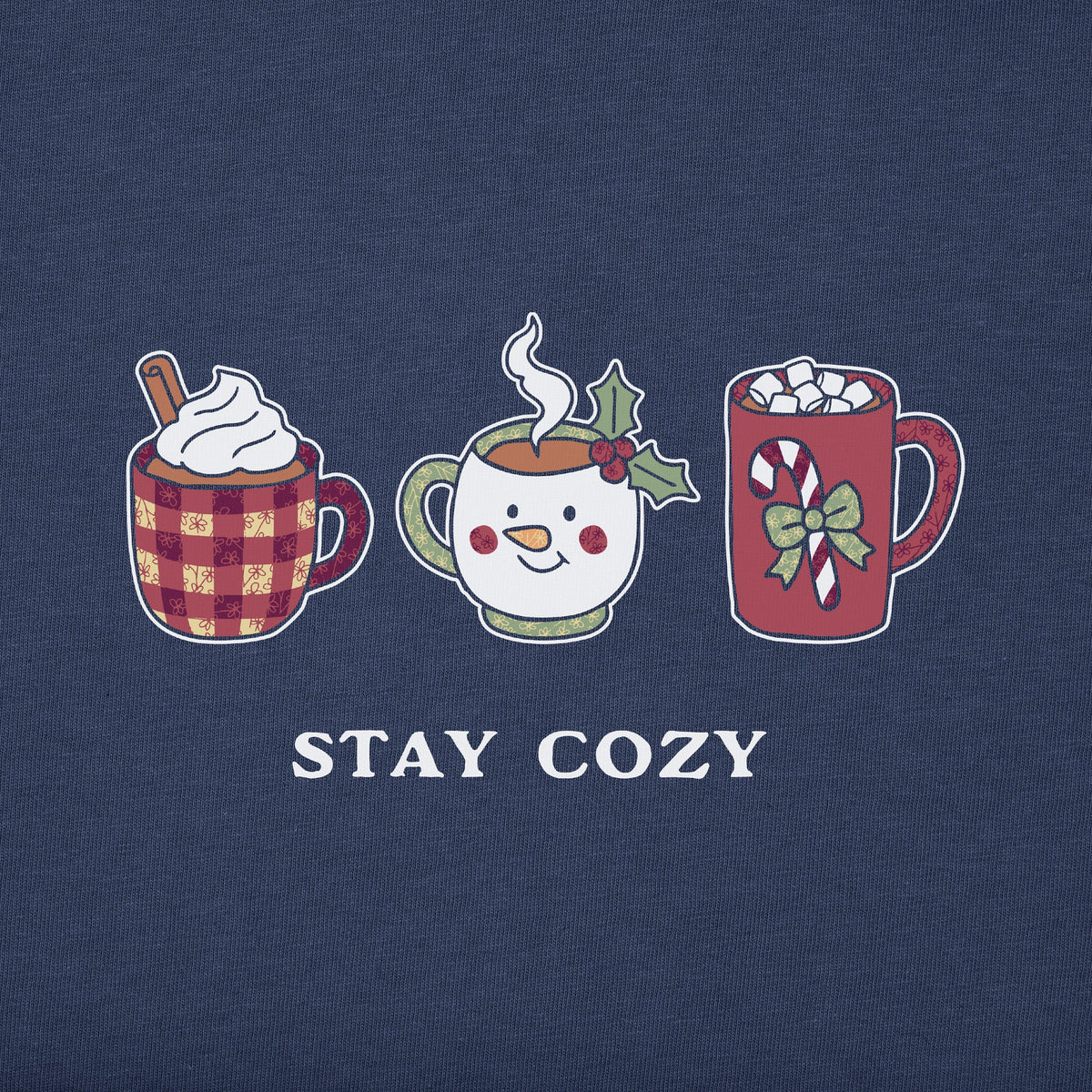 Women's Stay Cozy Mugs Long Sleeve Crusher Tee product image 2