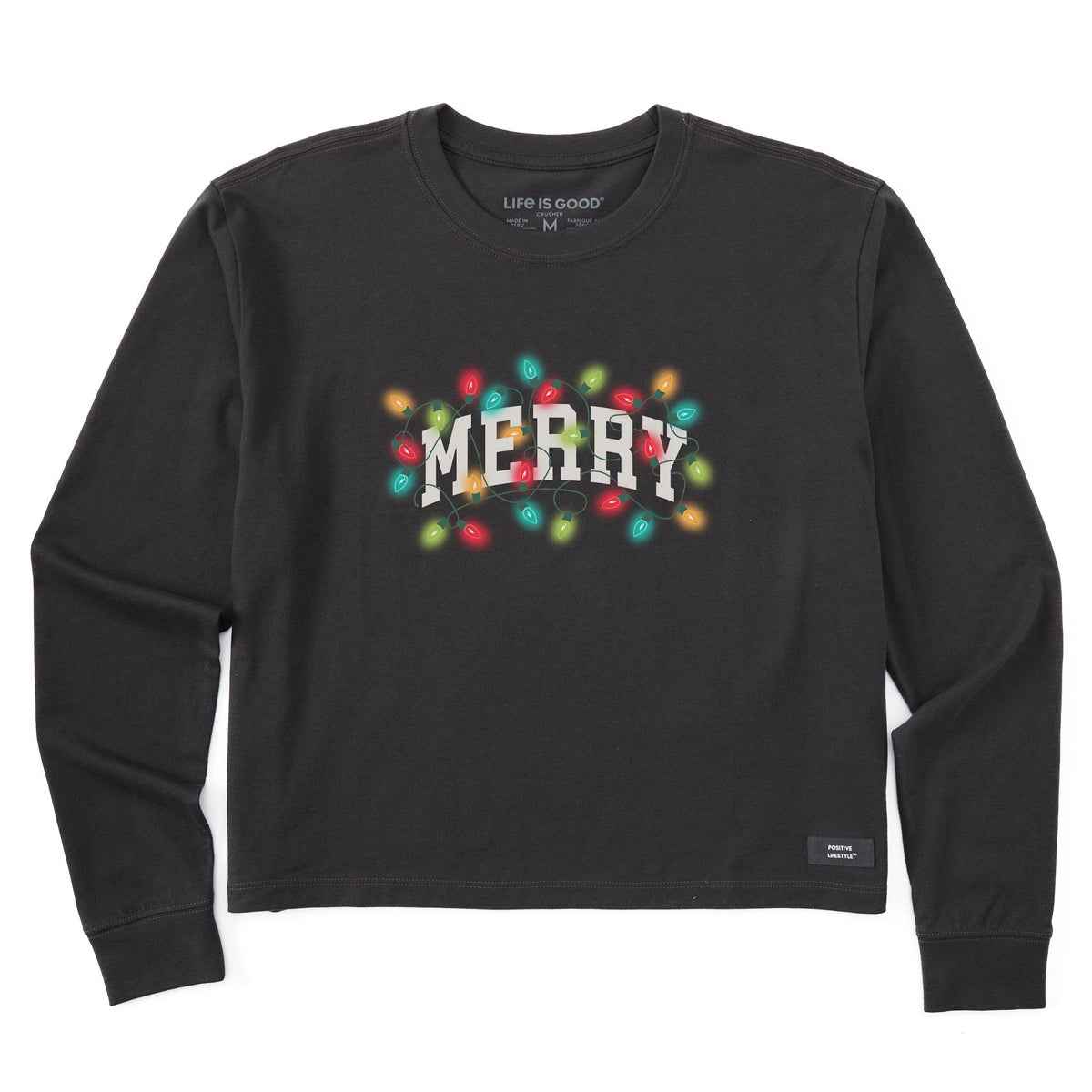 Women's Merry Arch Lights Long Sleeve Crusher Boxy Tee product image 1