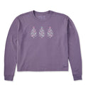 Women's Three Dreamy Trees Long Sleeve Crusher Boxy Tee product image 1