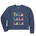 Women's Fa La La Stack Long Sleeve Crusher Boxy Tee product image 1