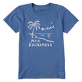 Women's Mele Kalikimaka Palm Beach Short Sleeve Crusher Tee product image 1