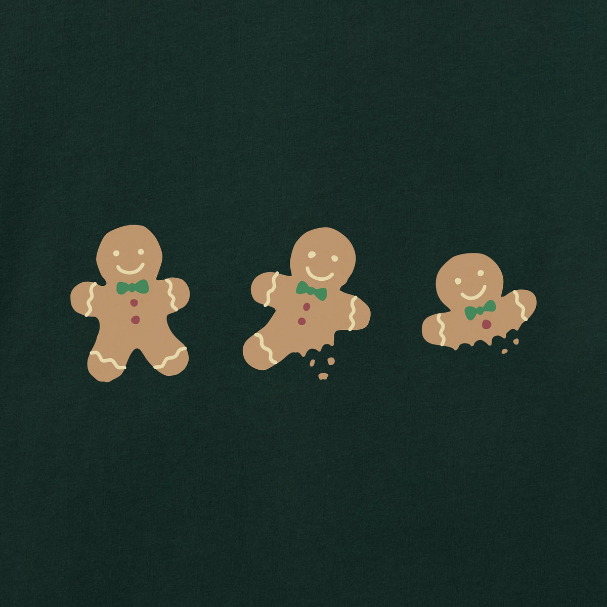 Women's Gingerbread Trio Short Sleeve Crusher Boxy Tee product image 2