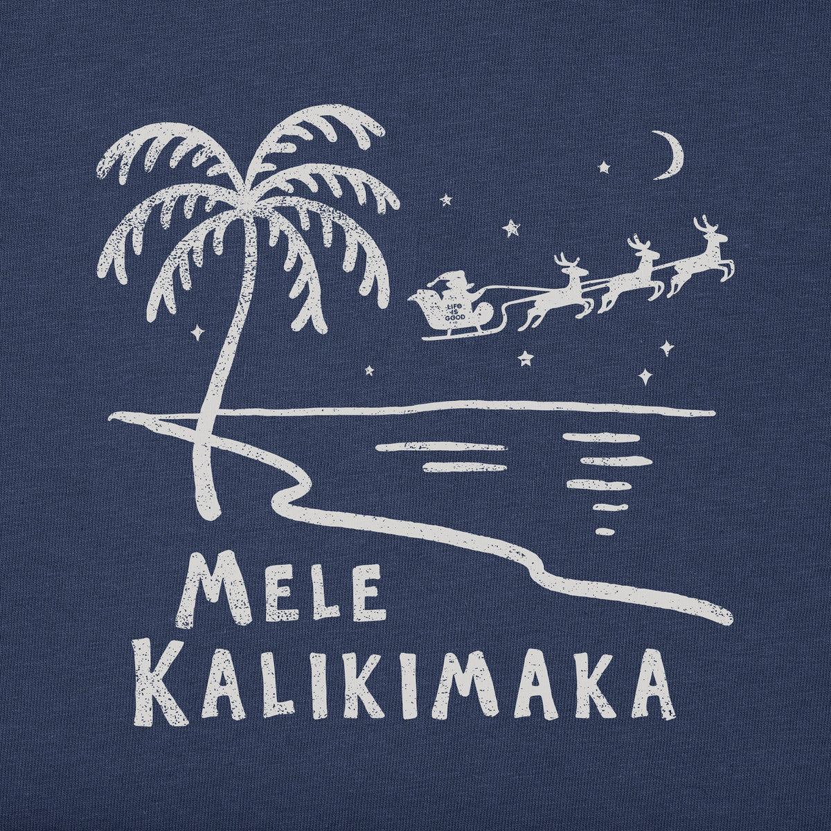 Women's Mele Kalikimaka Palm Beach Short Sleeve Crusher product image 2