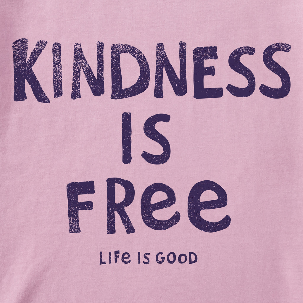 Kids Kindness is Free Long Sleeve Crusher Tee product image 2
