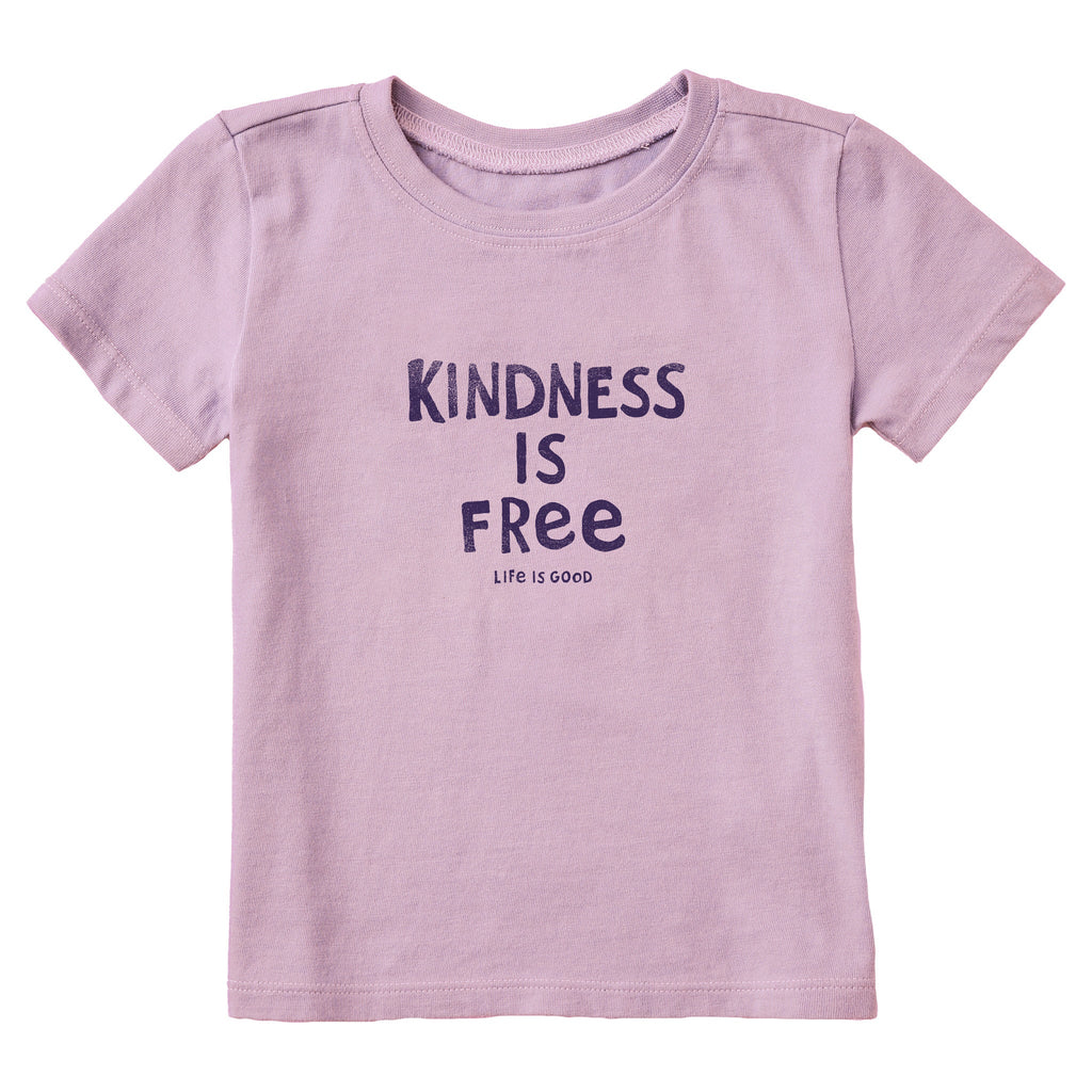Toddler Kindness is Free Short Sleeve Crusher Tee product image 1