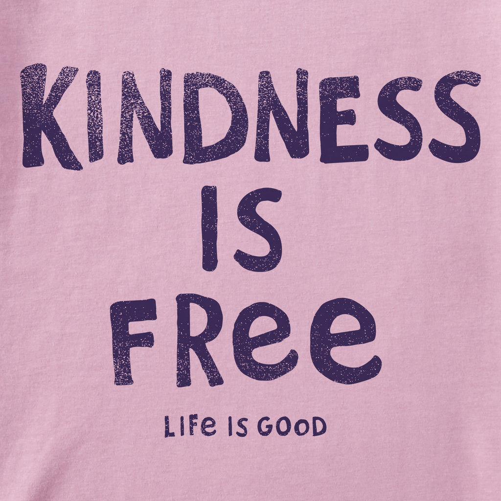 Toddler Kindness is Free Short Sleeve Crusher Tee product image 4