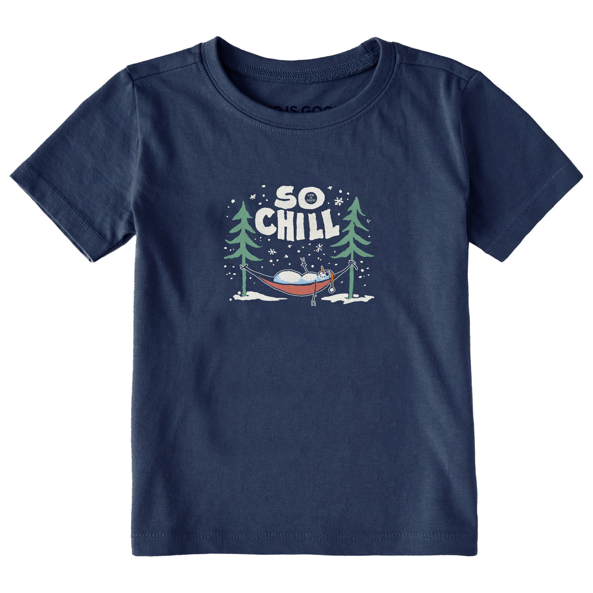 Toddler So Chill Snowman Short Sleeve Crusher Tee product image 1