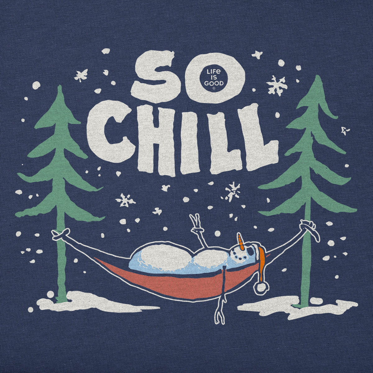 Toddler So Chill Snowman Short Sleeve Crusher Tee product image 4